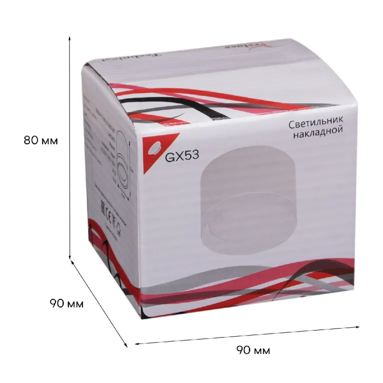 Накладной светильник Reluce 53004-9.5-001LD GX53 WT в Нижнем Новгороде