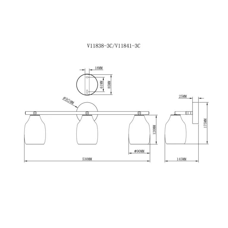 Спот Moderli Adalina V11841-3C в Нижнем Новгороде