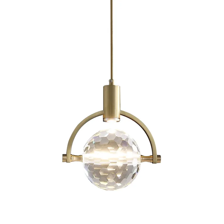 Подвесной светильник DeLight Collection 2121P/A brass/clear в Нижнем Новгороде