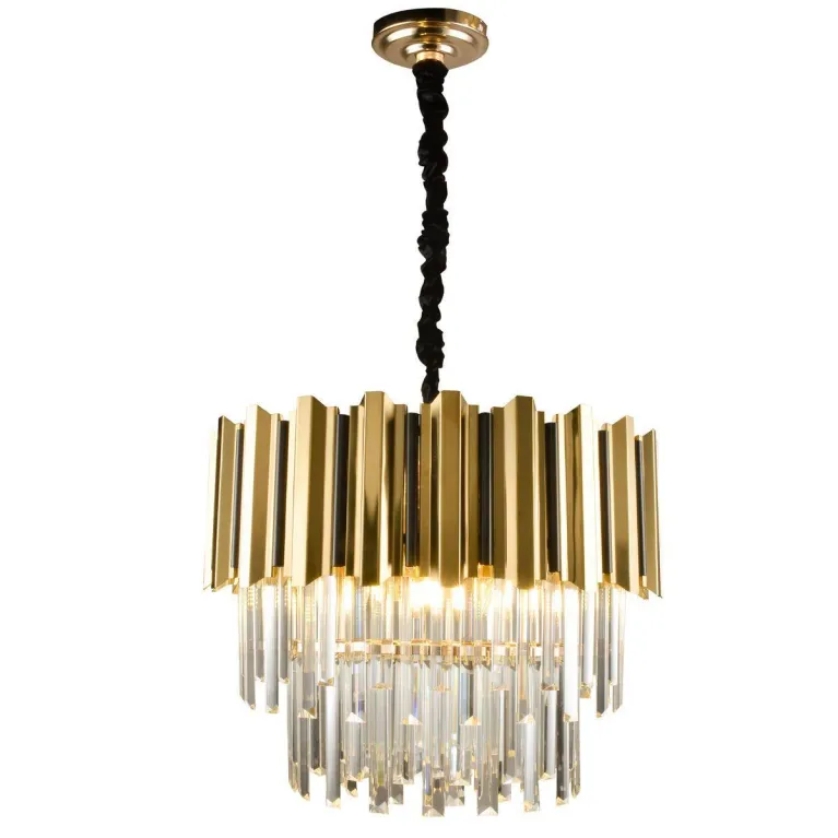 Подвесная люстра Natali Kovaltseva Delta II 81449/8C Gold в Нижнем Новгороде