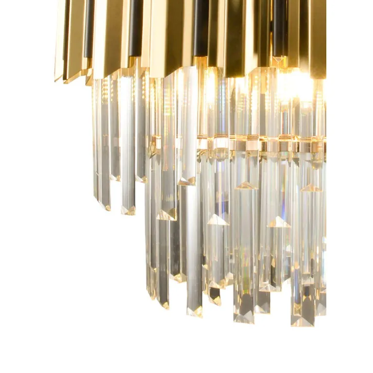 Подвесная люстра Natali Kovaltseva Delta II 81449/8C Gold в Нижнем Новгороде