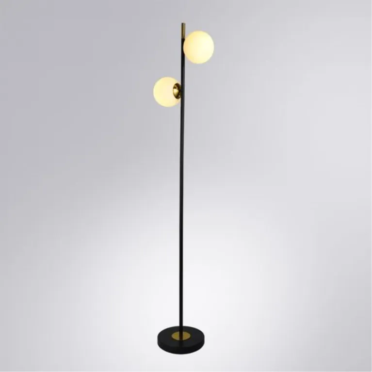 Торшер Arte Lamp Alcor A2224PN-2BK в Нижнем Новгороде