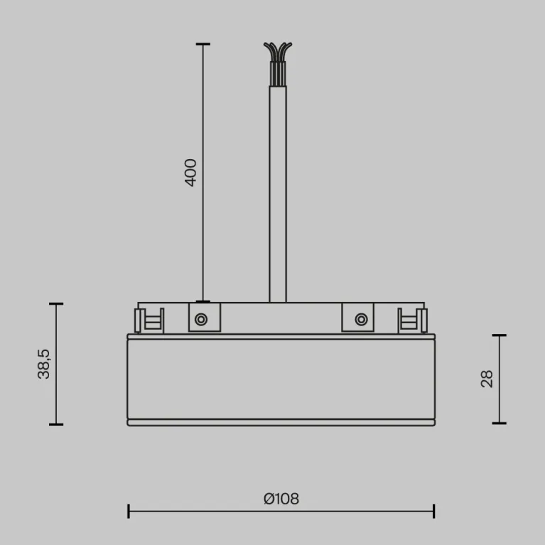 Блок питания встраиваемый Maytoni Basity DC48В 2A IP54 TRA172DR-100W-DS-B в Нижнем Новгороде