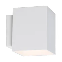 Настенный светильник Zumaline Sola wl square white 91062