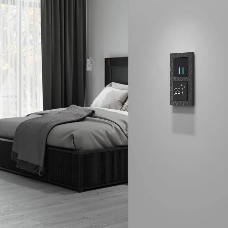 Терморегулятор сенсорный для теплого пола Werkel W1151208 черный 4690389176944 в Нижнем Новгороде
