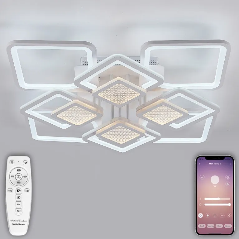 Потолочная люстра Natali Kovaltseva Damask LED LAMPS 81170 в Нижнем Новгороде