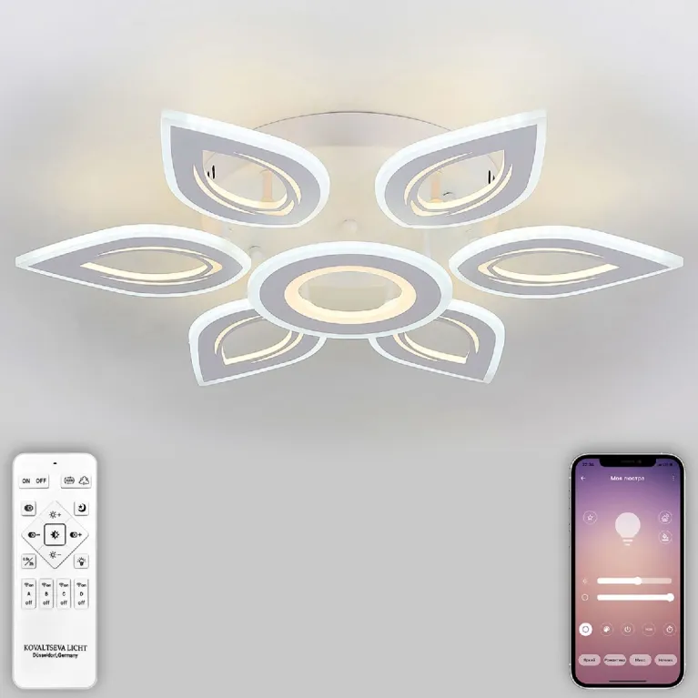 Потолочная люстра Natali Kovaltseva Led Series 551 LED LAMPS 81123/6C в Нижнем Новгороде