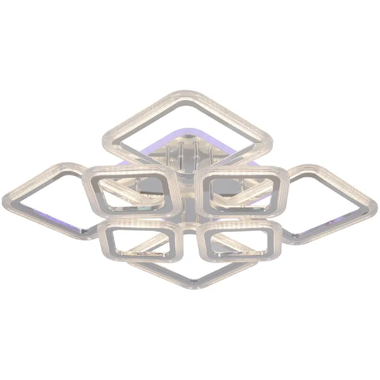 Потолочная люстра Reluce 09826-3.3-4+4C CR (RGB) в Нижнем Новгороде