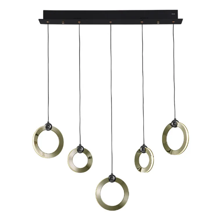 Подвесной светильник Lumien Hall Livin LH8028/5P-BK-SGD-PBK в Нижнем Новгороде