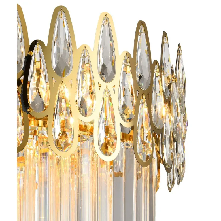 Подвесная люстра Natali Kovaltseva Navis 76019/8C Gold в Нижнем Новгороде
