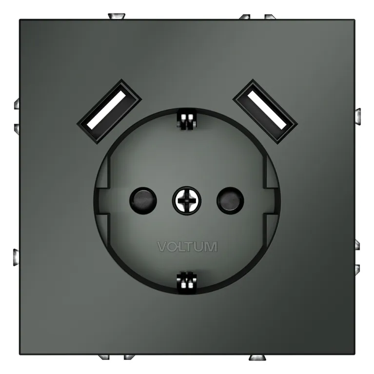 Розетка с USB, А+А Voltum S70 VLS040406 в Нижнем Новгороде
