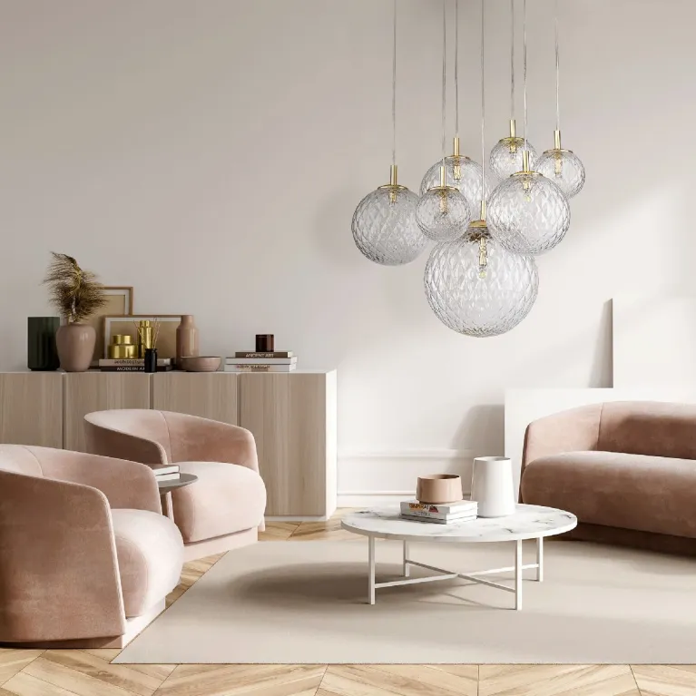 Подвесная люстра TK Lighting 4608 Cadix Gold a065190 в Нижнем Новгороде