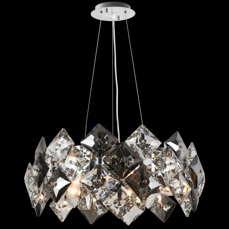 Подвесная люстра Natali Kovaltseva SIERRA II 81447/5C CHROME в Нижнем Новгороде
