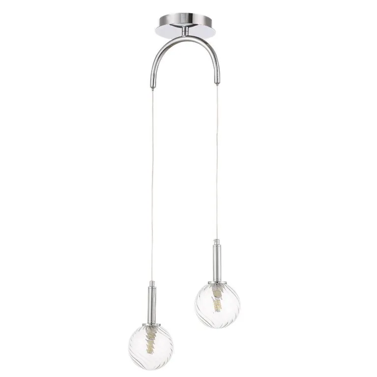 Подвесной светильник Crystal Lux Luxury SP2 Chrome в Нижнем Новгороде
