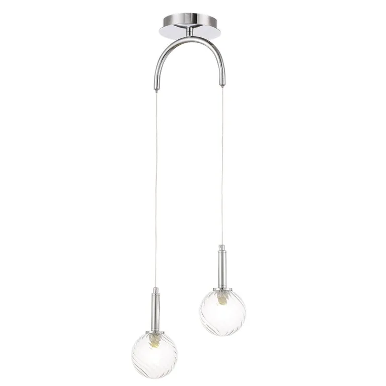Подвесной светильник Crystal Lux Luxury SP2 Chrome в Нижнем Новгороде