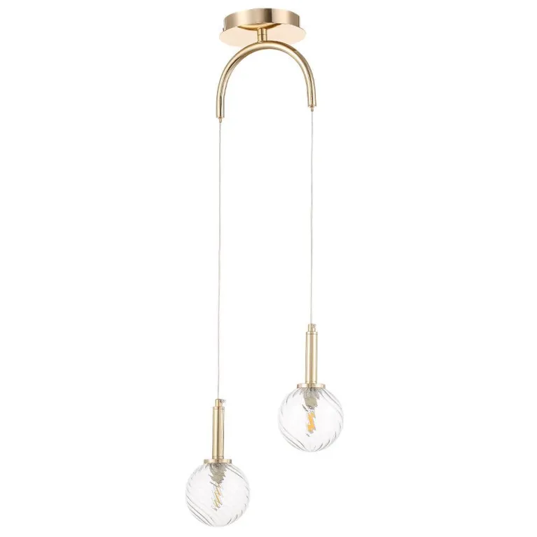 Подвесной светильник Crystal Lux Luxury SP2 Gold в Нижнем Новгороде