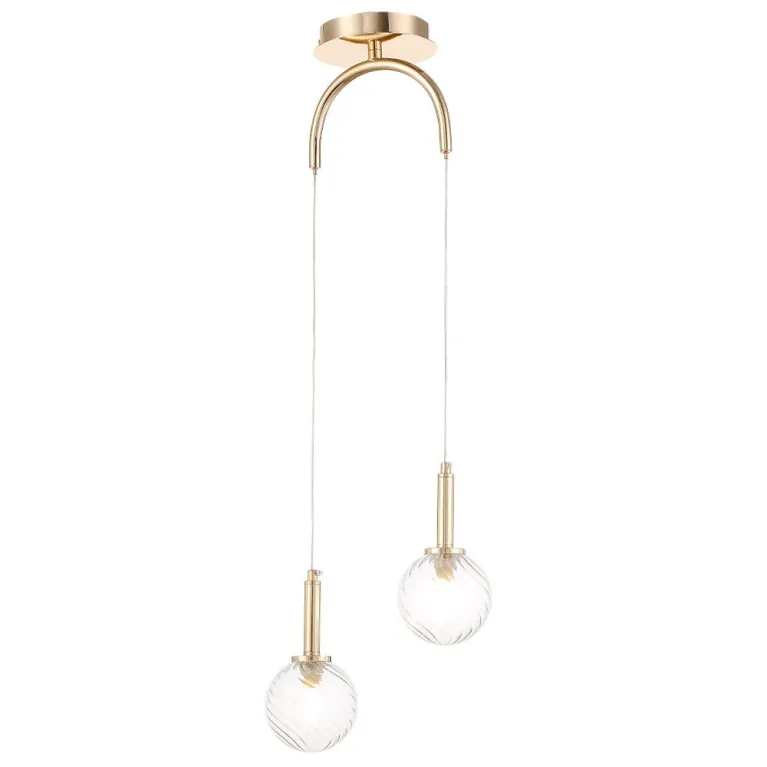Подвесной светильник Crystal Lux Luxury SP2 Gold в Нижнем Новгороде