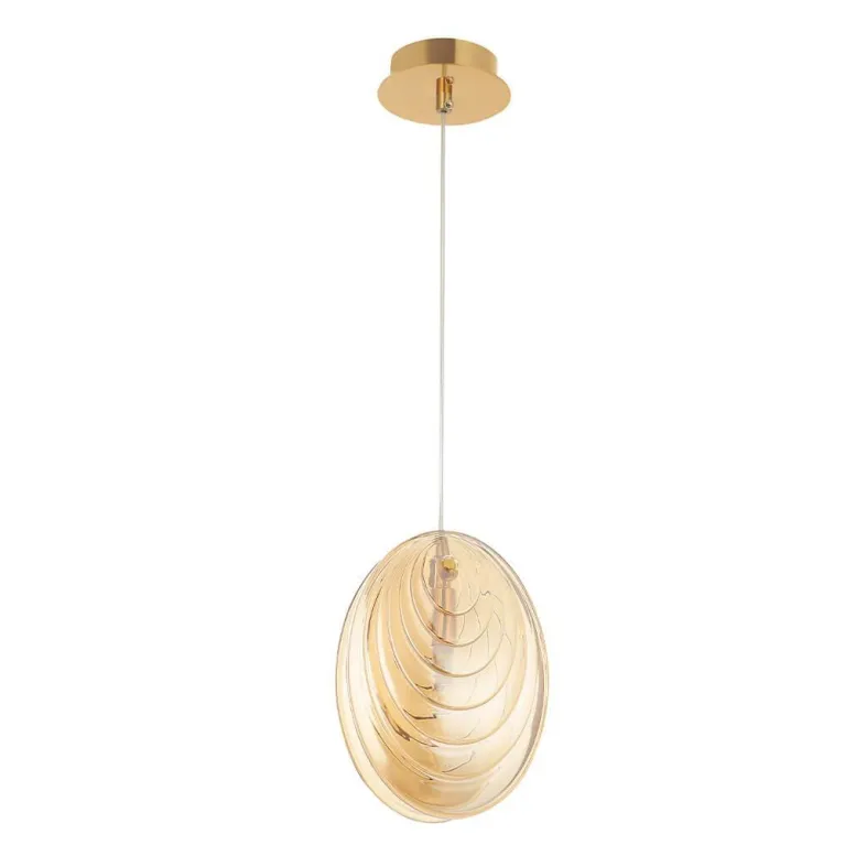 Подвесной светильник Crystal Lux Mar SP1 Amber в Нижнем Новгороде