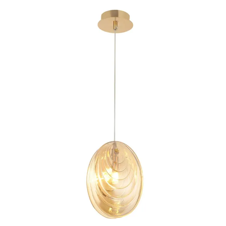 Подвесной светильник Crystal Lux Mar SP1 Amber в Нижнем Новгороде