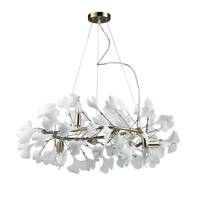 Подвесная люстра Delight Collection 10881P/R800 gold/white в Нижнем Новгороде