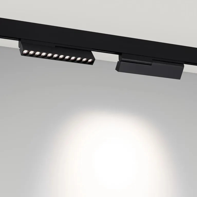 Трековый светодиодный светильник Arlight MAG-ORIENT-DOTS-FOLD-S230-12W Day4000-MIX (BK, 30 deg, 48V, в Нижнем Новгороде