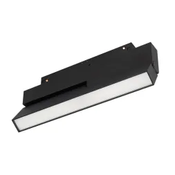 Трековый светодиодный светильник Arlight MAG-ORIENT-FLAT-FOLD-S230-12W Day4000-MIX (BK, 80 deg, 48V,