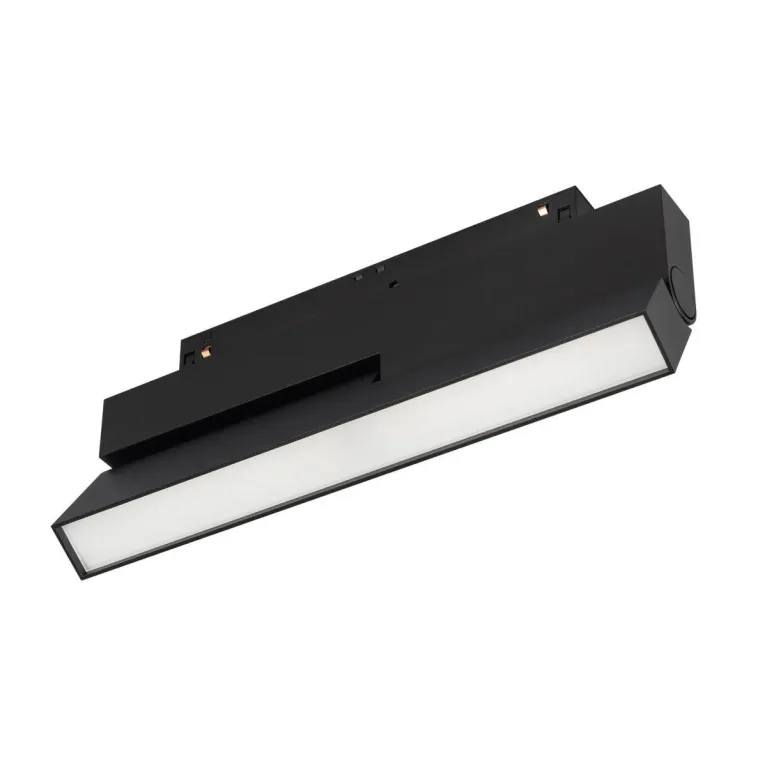 Трековый светодиодный светильник Arlight MAG-ORIENT-FLAT-FOLD-S230-12W Day4000-MIX (BK, 80 deg, 48V, в Нижнем Новгороде