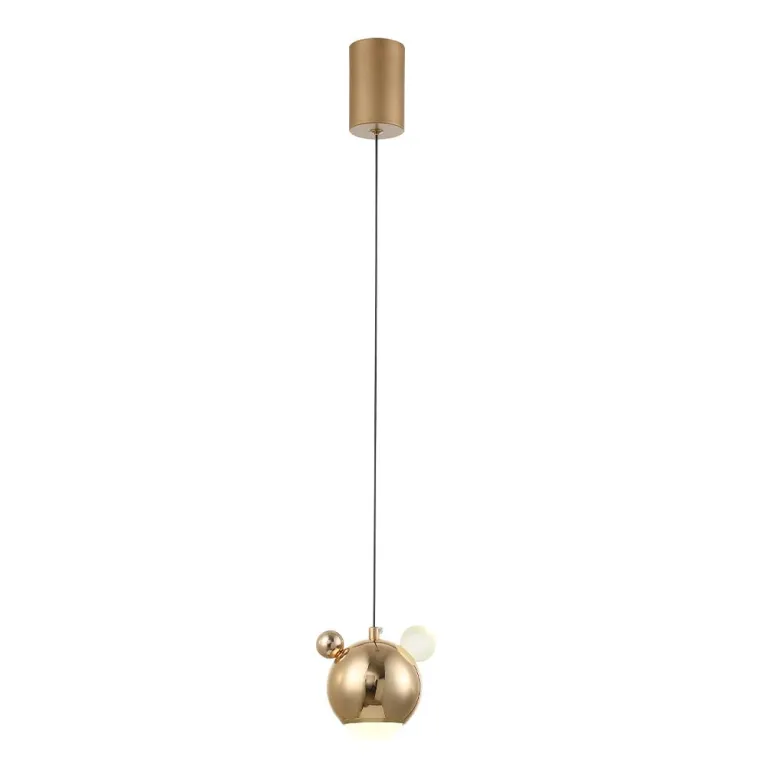 Подвесной светодиодный светильник Crystal Lux Amigo SP Led Gold в Нижнем Новгороде