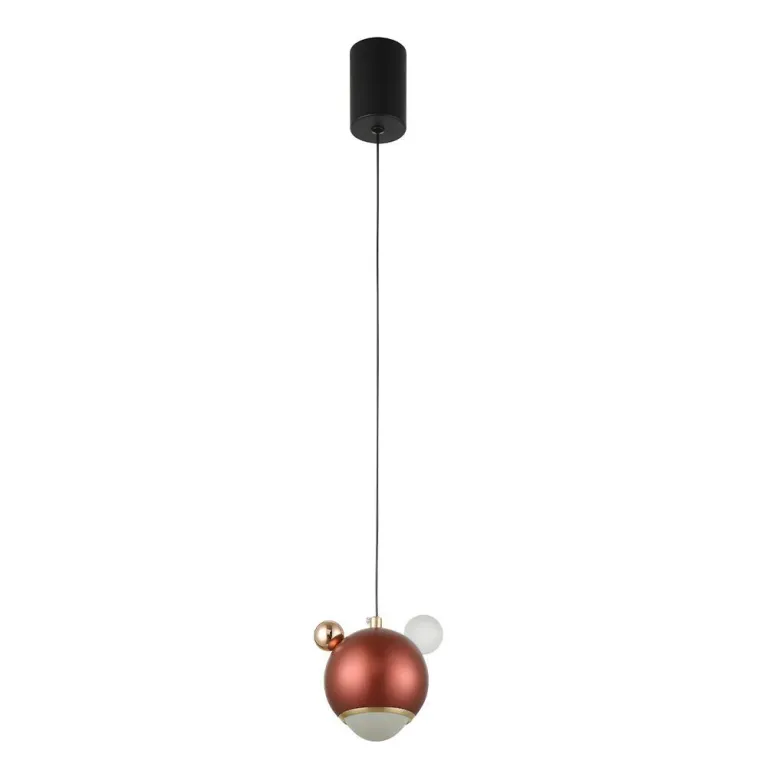 Подвесной светодиодный светильник Crystal Lux Amigo SP Led Red в Нижнем Новгороде