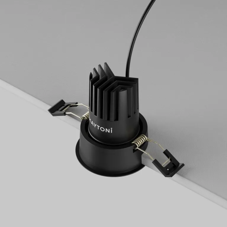 Встраиваемый светильник Maytoni Dip DL115-10W-4K-B в Нижнем Новгороде