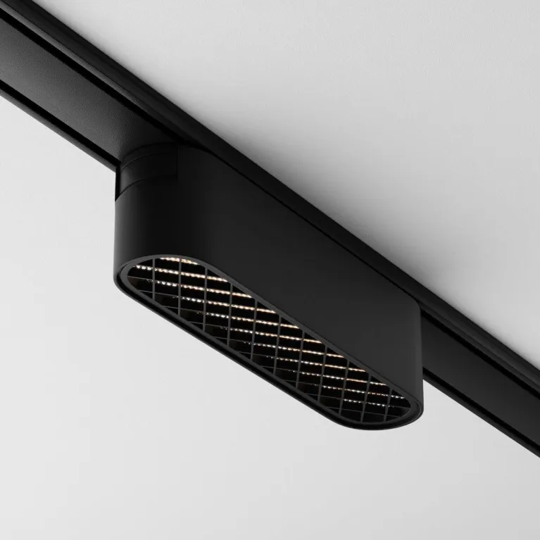 Трековый светодиодный светильник Maytoni Technical Basis Grid TR084-1-6W3K-B в Нижнем Новгороде