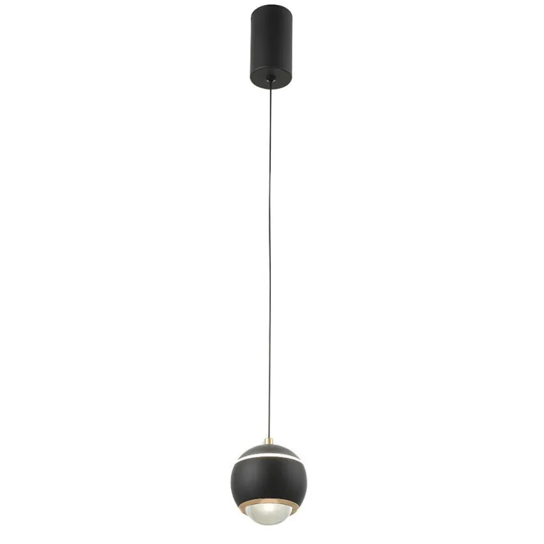 Подвесной светодиодный светильник Crystal Lux Caro SP Led Black в Нижнем Новгороде