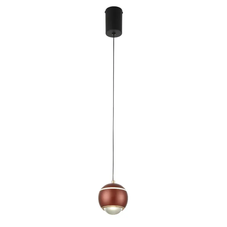 Подвесной светодиодный светильник Crystal Lux Caro SP Led Red в Нижнем Новгороде