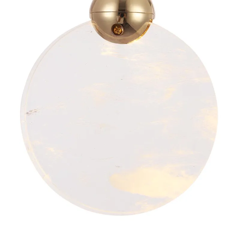 Подвесной светодиодный светильник Crystal Lux Cielo SP3W Led Gold в Нижнем Новгороде