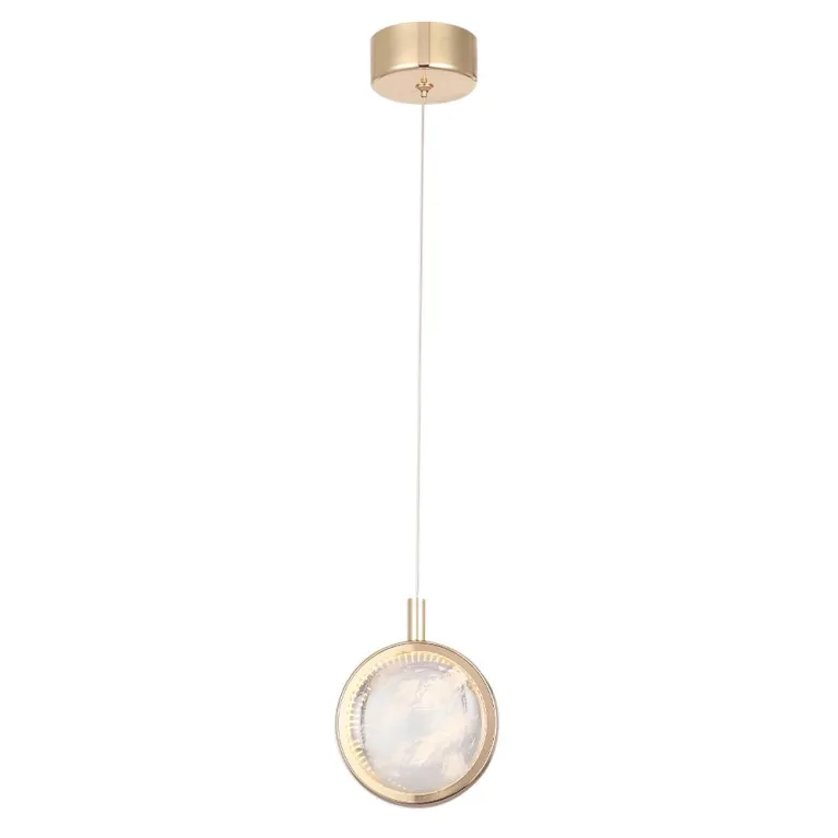 Подвесной светодиодный светильник Crystal Lux Cielo SP6W Led Gold в Нижнем Новгороде