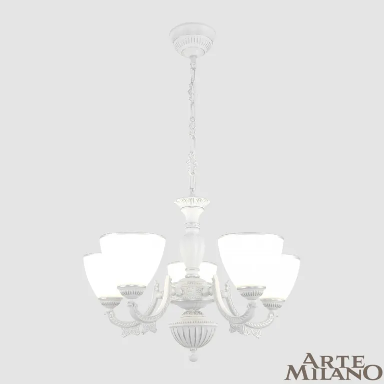 Подвесная люстра Arte Milano 342837/5 WT+SL в Нижнем Новгороде