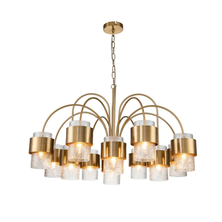 Подвесная люстра Indigo ELEGANZA 12019/A/12P Brass V000324 в Нижнем Новгороде