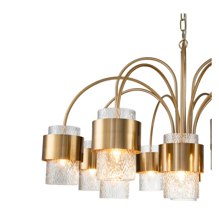 Подвесная люстра Indigo ELEGANZA 12019/A/12P Brass V000324 в Нижнем Новгороде