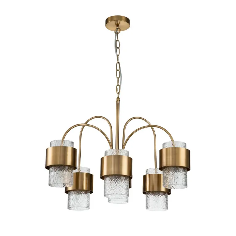 Подвесная люстра Indigo ELEGANZA 12019/A/6P Brass V000322 в Нижнем Новгороде