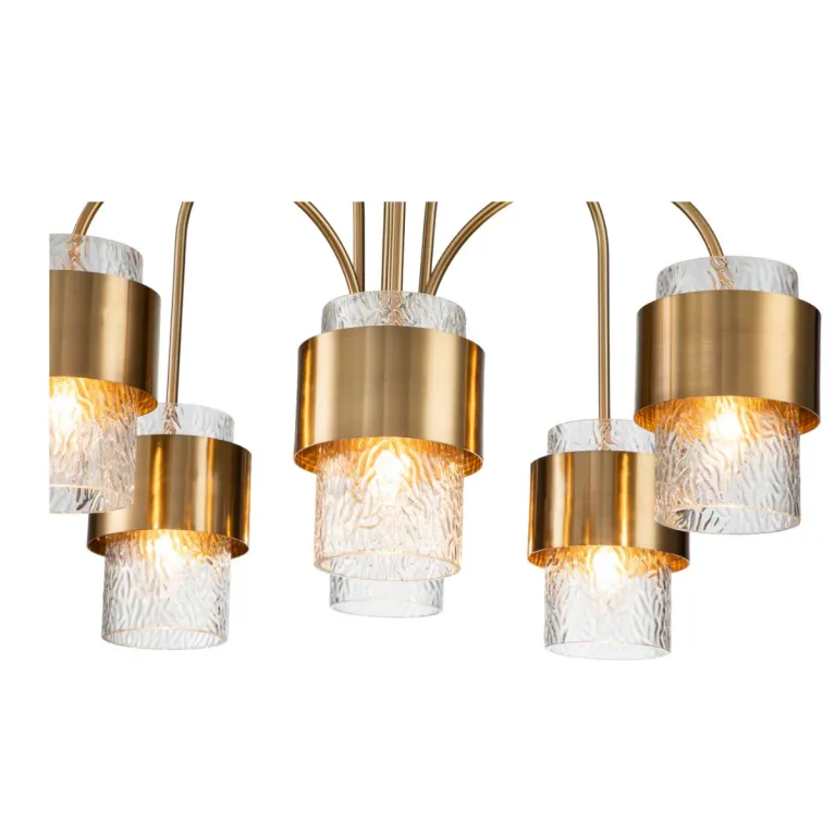 Подвесная люстра Indigo ELEGANZA 12019/A/6P Brass V000322 в Нижнем Новгороде