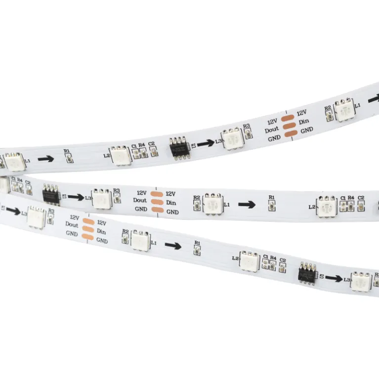 Светодиодная лента Arlight SPI-B30-10mm 12V RGB-PX3 (7.2W/m, IP20, 5060, 5m) 026368(2) в Нижнем Новгороде