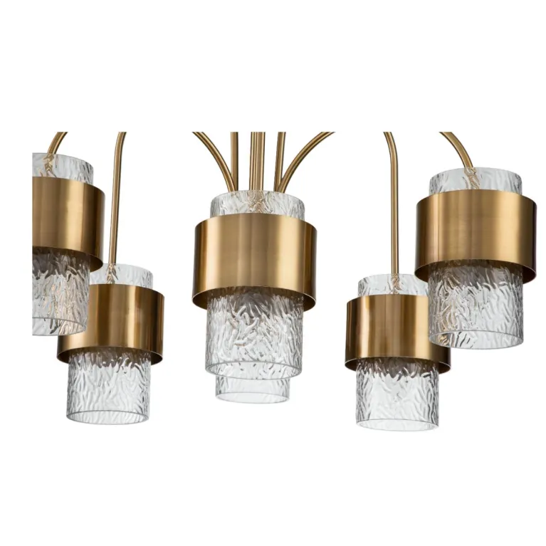 Подвесная люстра Indigo ELEGANZA 12019/A/6P Brass V000322 в Нижнем Новгороде