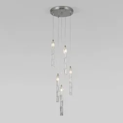 Подвесная люстра Eurosvet Lynn 50381/5 хром
