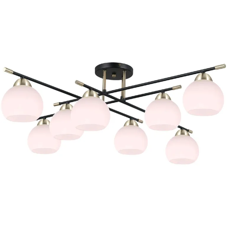 Потолочная люстра Illumico IL0446-8CSQ-24 BK AB LIBRA в Нижнем Новгороде