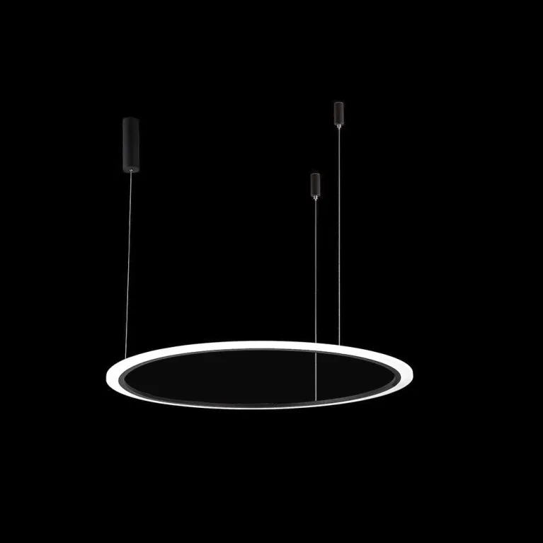 Подвесная люстра Crystal Lux MANZANA SP40W LED D1000 BLACK в Нижнем Новгороде