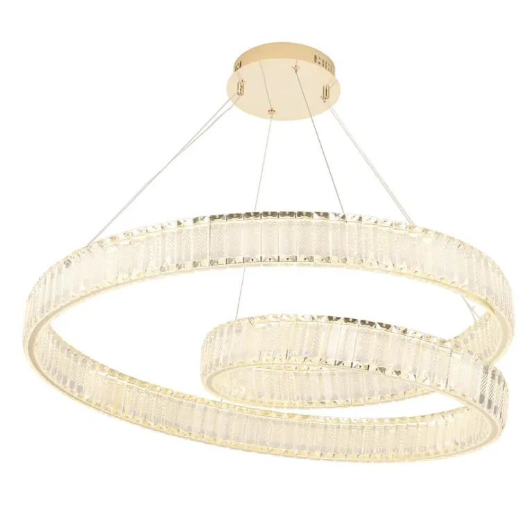 Подвесной светодиодный светильник Crystal Lux Musika SP120W Led Gold в Нижнем Новгороде