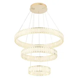 Подвесной светодиодный светильник Crystal Lux Musika SP150W Led Gold