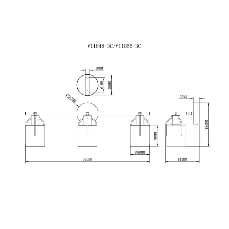 Спот Moderli Inari V11855-3C в Нижнем Новгороде