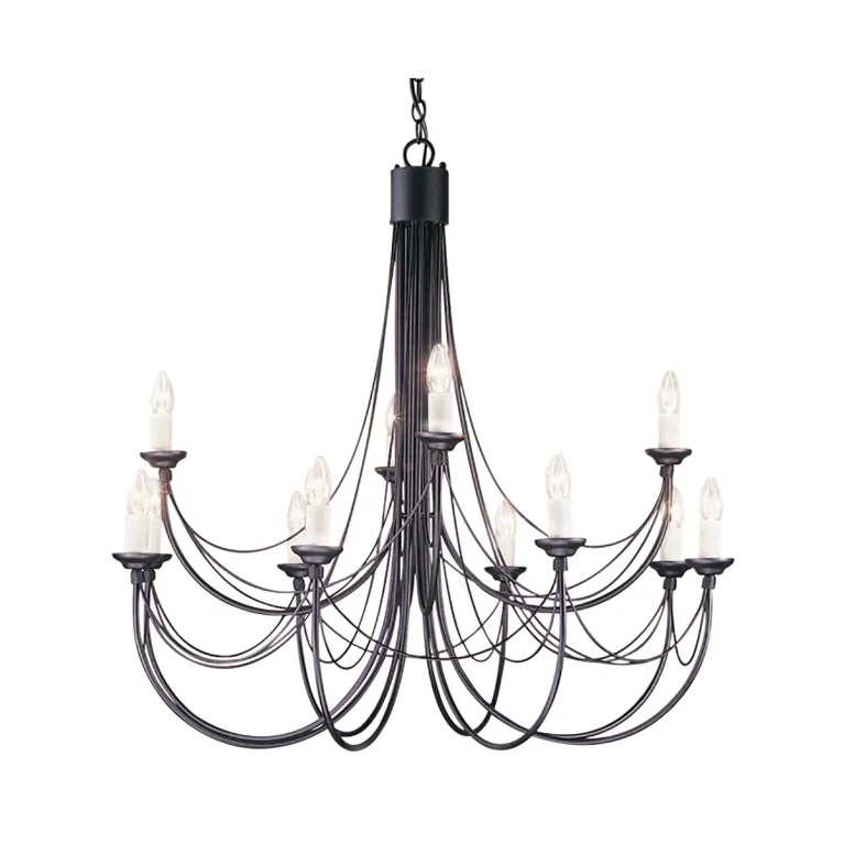 Подвесная люстра Elstead Lighting CB12-BLACK в Нижнем Новгороде