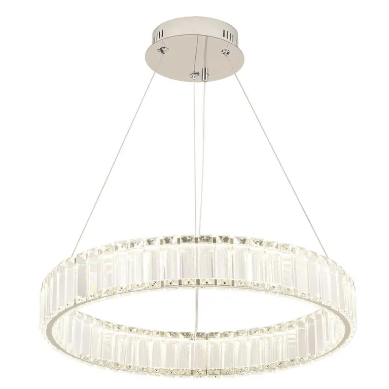 Подвесной светодиодный светильник Crystal Lux Musika SP50W Led Chrome в Нижнем Новгороде